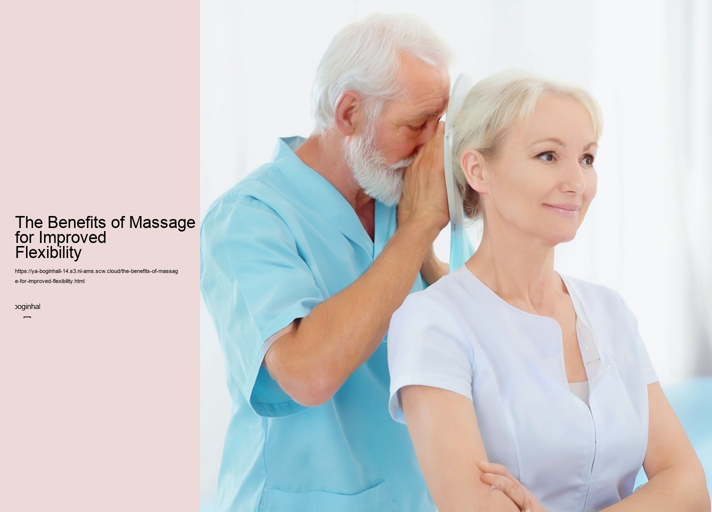 The Benefits of Massage for Improved Flexibility