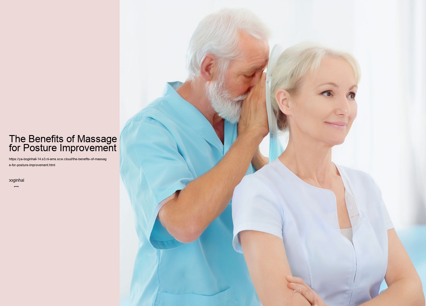 The Benefits of Massage for Posture Improvement