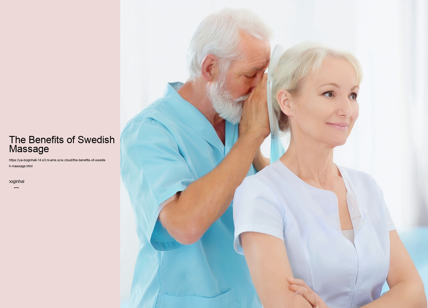 The Benefits of Swedish Massage